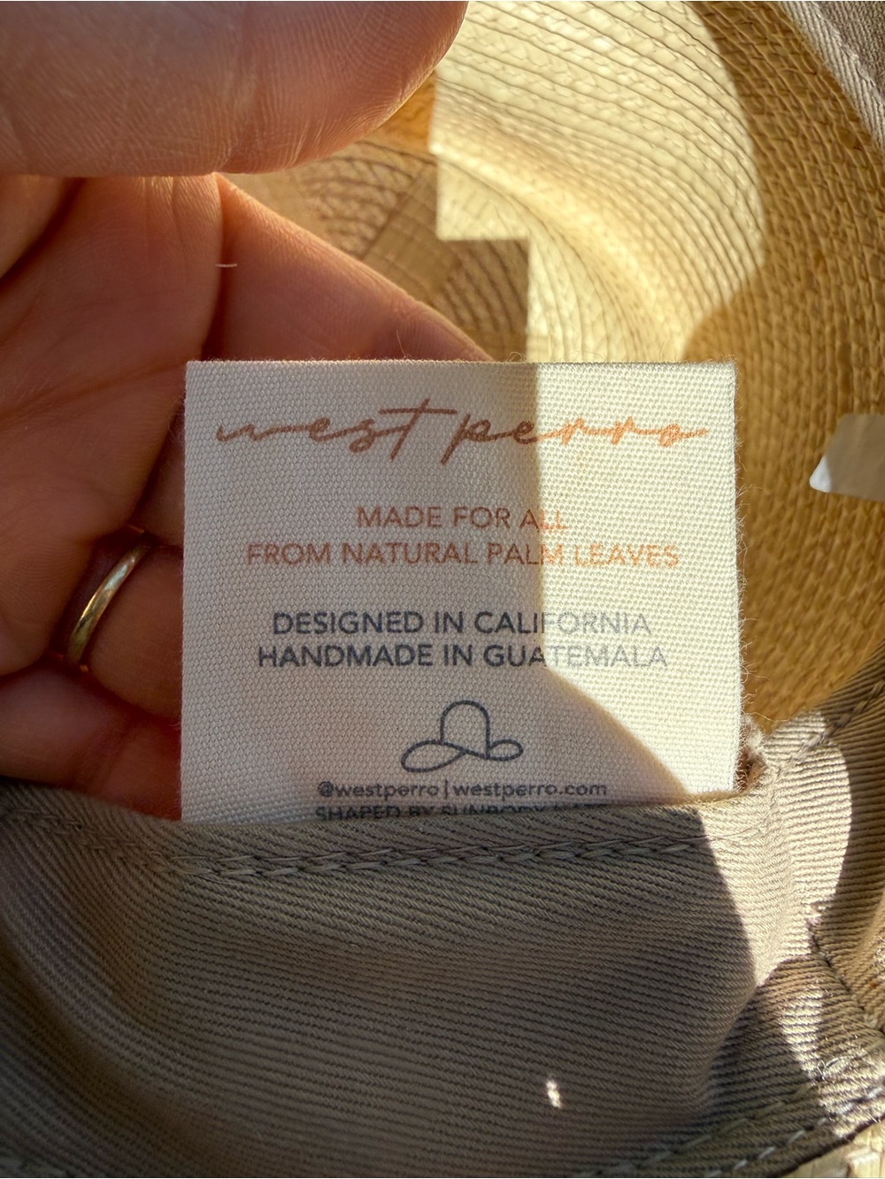 West Perro hat desert sun hat - Picture 9 of 11